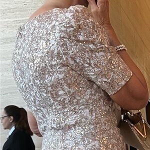 Mother of the groom/ Mother of the bride dress. Maxi